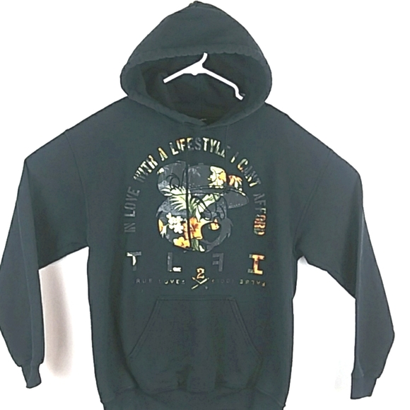 True Love & False Idols Hooded Sweatshirt - Picture 1 of 5